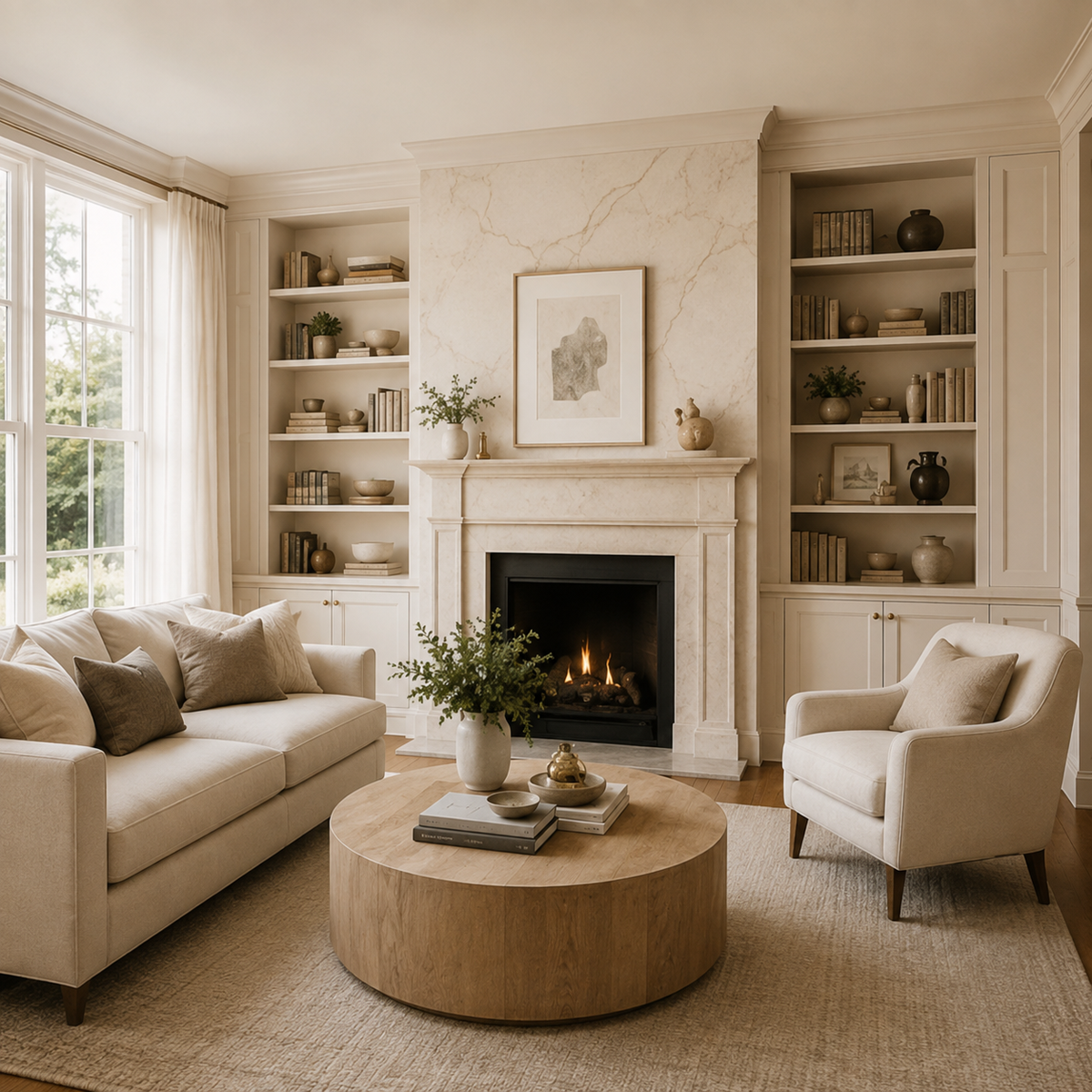 Farmhouse Warmth Living Room